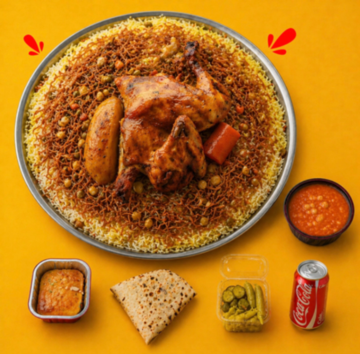 نص دجاج على التمن